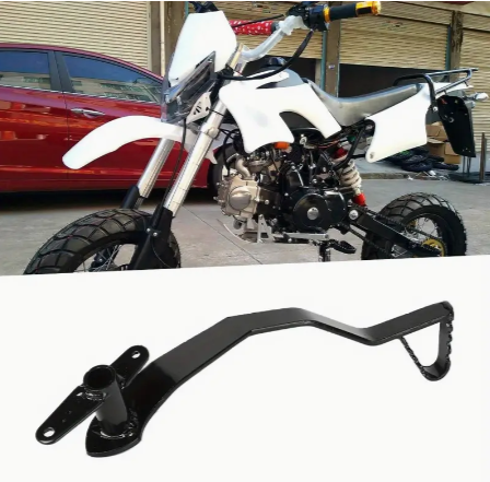 Rear Hydraulic Brake Lever Pedal & Spring Fit For Pit Dirt Bike 50cc 110cc 125cc