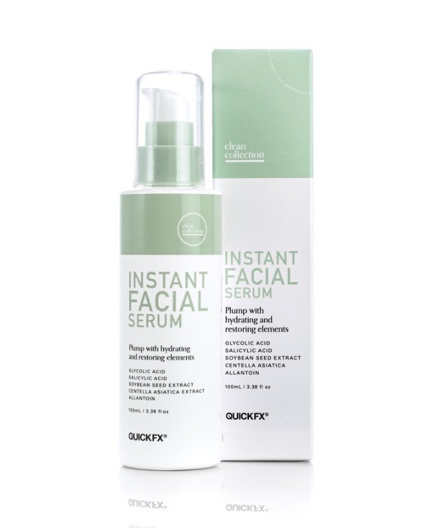 Quickfx Clean Collection Instant Facial Serum 100ml