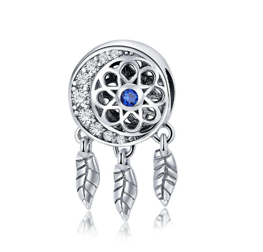 Turtle 925 Silver Pandora Dangle Charm Three In One Pendant Decoration For Bracelet Dream Catcher Beads S11