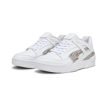PUMA Unisex Slipstream Snake Sneakers (White)