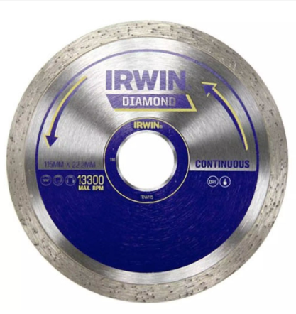 Irwin TDT105 Diamond Wheel Turbo Disc Type Power Tools Accessories (4 Inches)
