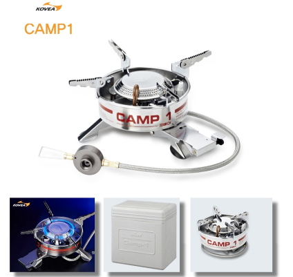 KOVEA CAMP1 Portable Gas Stove Outdoor KGB-9703 Case for Outdoor Camping