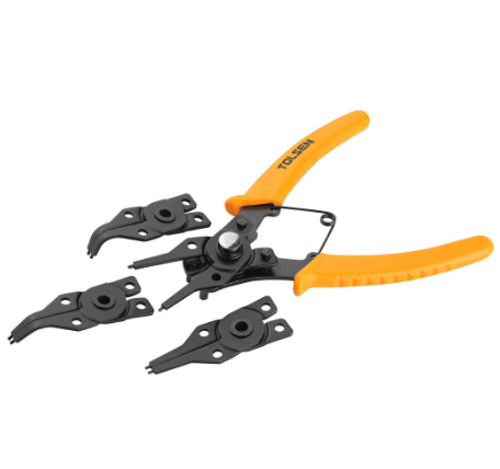 TOLSEN 4pcs Combination Circlip Plier Set (6") 10100