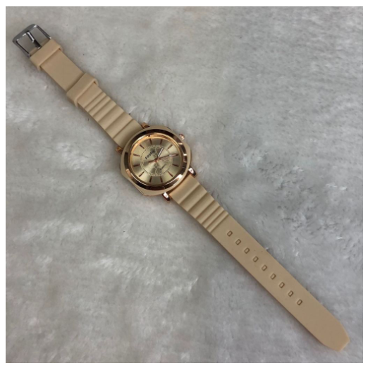 [HS] RUBBER analog stylish watch for women 002
