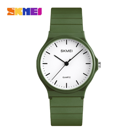 Skmei 1419 Watch for Women Fashion Simple Ladies Quartz Casual Waterproof Wristwatches GREEN