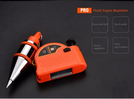 Harden 620604 6m X 400g Magnetic Plumb Bob (Professional) Supper Strong Magnetism Measuring Tools