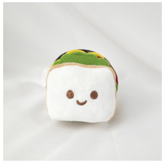 Cute Plush Toys Snacks Vegetables and Fruits Series Expression Plush Doll Bag Pendant  V18