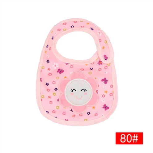 Cotton 3-Layer Cartoon Baby Bib B21
