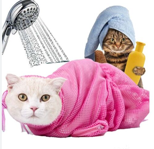 Cat Grooming Bath Bag Cat Hair Care Nails Nail Care Pet Care  Trimming Injecting
