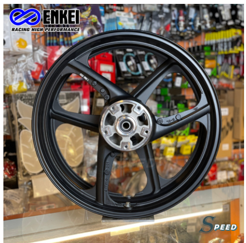 Enkei Mags 3 Spokes Sniper150 Sniper155 Front Disc Brake 4 Holes Rear Disc Brake 5 Holes 1.4*1.6