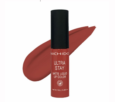 NICHIDO Ultra Stay Matte Liquid Lip Color - Smitten