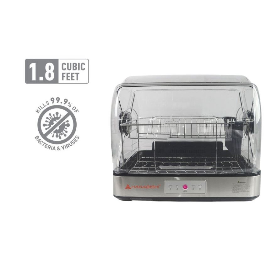 Hanabishi Dish Sterilizer HDS18CUFT | 1.8 cuft Table Top Dish Washer High Temperature Disinfection