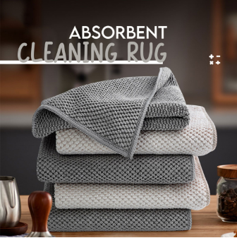 Locaupin  3pcs Towel Rag Multipurpose Cleaning Table Quick Dry Washing Dishes Absorbent Kitchen Cloth