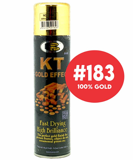 Bosny KT Gold Effect Gold #183 225g