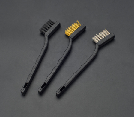 Harden 660241 175mm 3Pcs Brush Set Multi Purpose Professional Mini Brushes Car Cleaning Nylon