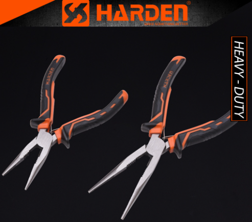 Harden 6" , 8" Long Nose Plier Classic Hand Tools Pliers Carbon Steel Multi Combination