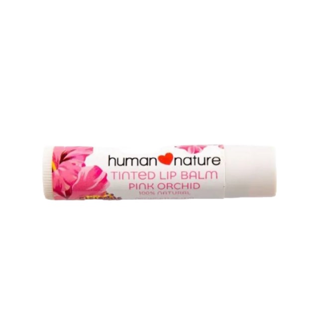 Human Nature Blister Pack For Tinted Lip Balm Pink Orchid 4G