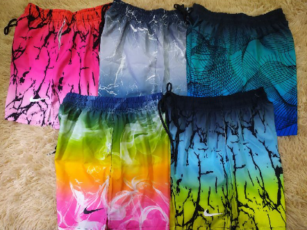 Printed Taslan Short