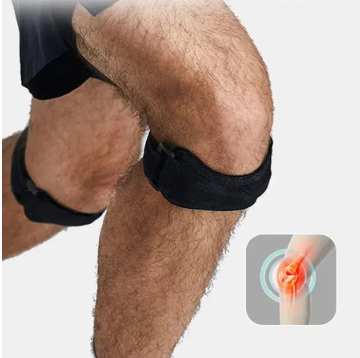 Free Size Adult Run Use Neopreene Knee Protector Brace Patella Support Strap for Pain Relief Adjusta