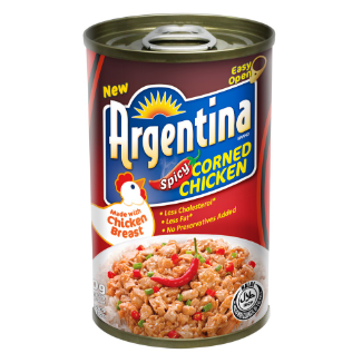 Argentina Corned Chicken Spicy 150g