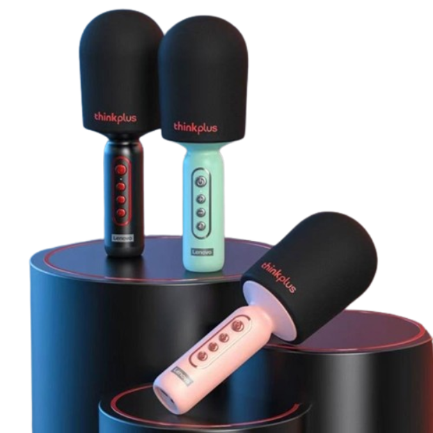 Lenovo M1 Portable Bluetooth Wireless Professional Speaker Home KTV Handheld Microphone Laptop TV PC