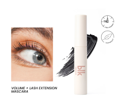 blk cosmetics fresh volume + lash extension mascara