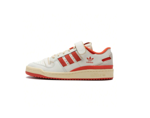 Adidas Originals Unisex FORUM 84 LOW Hook And Loop Casual Sneakers