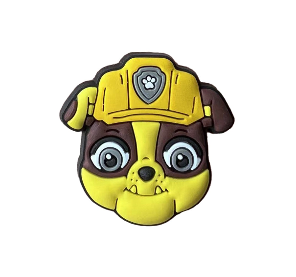 Cartoon Dalmatian Dog Jibbitz Crocs PAW Patrol Shoe Charms Ryder Bulldog Jibitz Charm Pin Chihuahua Jibits Crocks for Women Shoes S3