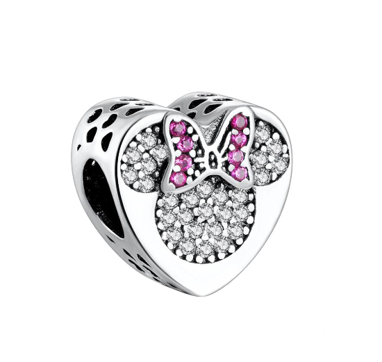 925 Silver Trinkets Balloon Charms Beads for Bracelet Pan Security Chain d012