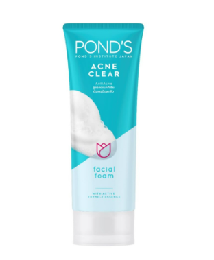 Ponds Acne Clear Anti Acne Facial Foam 50g