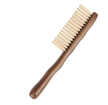 Natural Sandalwood Hair Comb Handmade Wooden Comb Detangling Wide Tooth Comb New Design