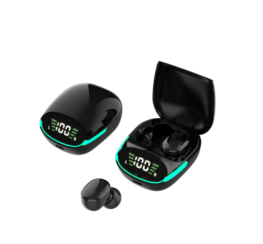 VITOG TG06 TWS 9D 5.1 Wireless Noise Cancelling Sports Headphones LED Display/Microphone/Touch