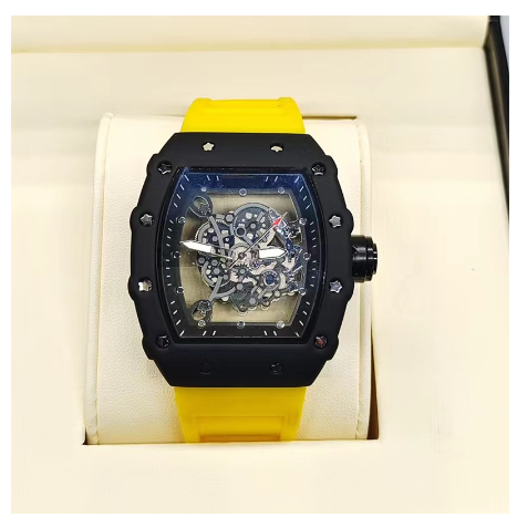 Original Luxury Fashion Luminous Waterproof Hollow Transparent Bottom Quartz Watch 1