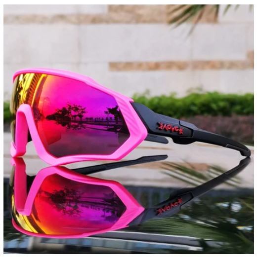 Kapvoe Cycling Glasses Outdoor Sports Shade Goggles UV400 Bicycle Bike Sunglasses Fashion Polarized Glasses KG1