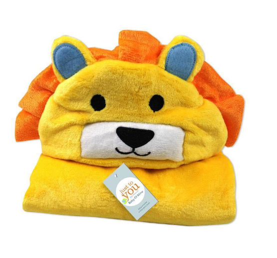 Ready Stock Hooded Baby Blanket Swaddle Bath Robe Towel Flannel Kids Newborn SB2
