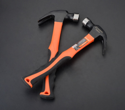 Harden 590216 0.56kg/20oz Claw Hammer With Fiberglass Handle (Professional) Carbon Steel Nail