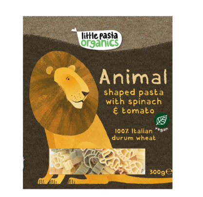 LIittle Pasta Organics Animal Shaped Pasta 300g