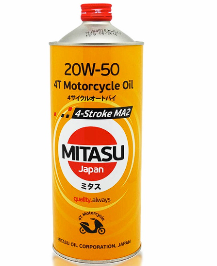 Mitasu 20W-50 4T Motorcycle Oil 1L