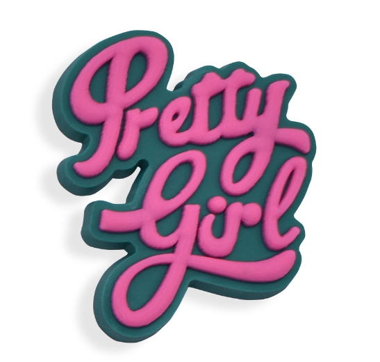 Cute Jibitz Croc Pin Pink Club Croc Jibbits Charm Pretty Girl Queen Jibits for Kids Shoe Charms Shoes Accessories Decoration f1