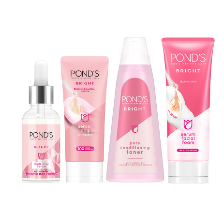 Pond's Triple Glow Serum 30g 1x Bright Basics Set 3x
