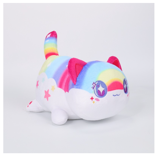Aphmau Cat Stuffed Toys Animal Hamburg Angel rainbow French Fries Donuts Cats Plushie Plush Doll For Girls Pillow Home Decor  D18