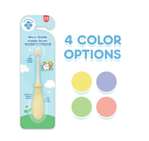 Tiny Buds Micro Bristle Kiddie Brush Random Color