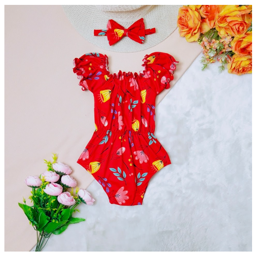 Candy Puffed Lettuce Baby Onesie with Turban 0-12 Months 7