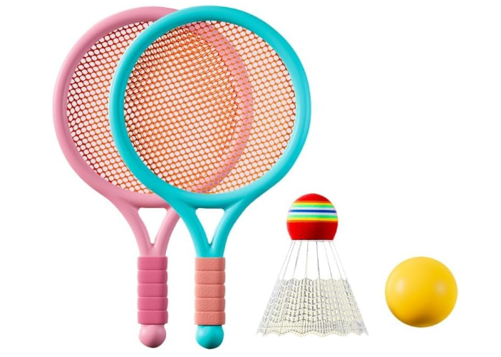 Racket-Tennis-for-Children-Kid-Racket-Leisure-Outdoor-Sports-Toy-Badminton-Racket-Kindergarten-Sports-Toy-Set-for 3-12 Years Old