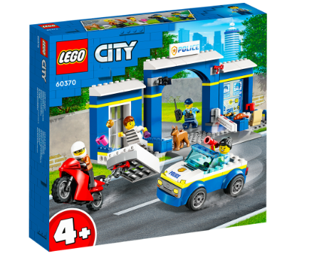Lego 60370 City Police Station Chase 172 pcs Building Blocks