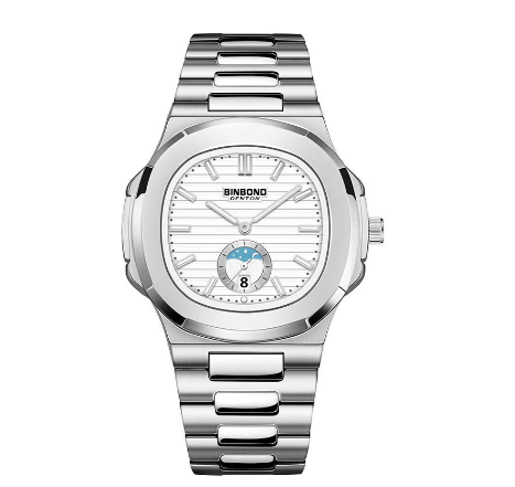 Original Square Business Luxury Stainless Steel Waterproof Fashion Watch Men Quartz Watch Casual All-Match Small Square Watch M4