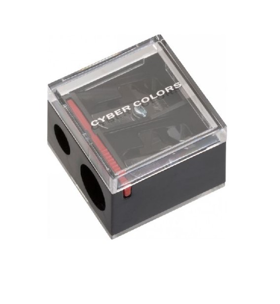 Cyber Colors Dual Hole Cosmetic Sharpener 1Pc
