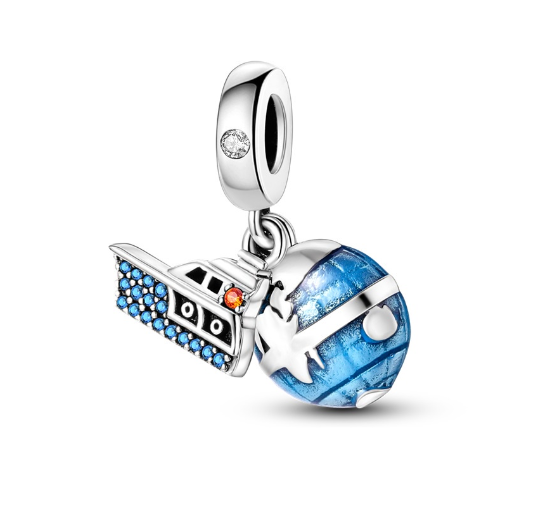 S925 Silver Charm Gorgeous Firework Beads Suitable For Pandora Bracelet Necklace Exquisite Bricolage Jewelry d6