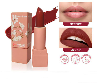 Shawill Moisturize Creamy Peach Blossom Lipstick 3.9G S2030