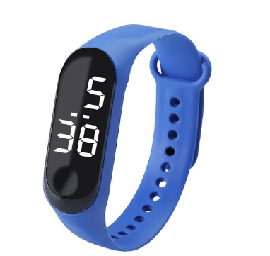 Muti-color Children Smart Watch LED Digital Wrist Watch for Boy Girl Waterproof Touch Kids Watch Baby Student Sport Bracelet